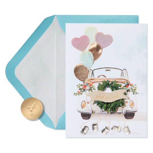 Amazing Adventures Wedding Greeting Card