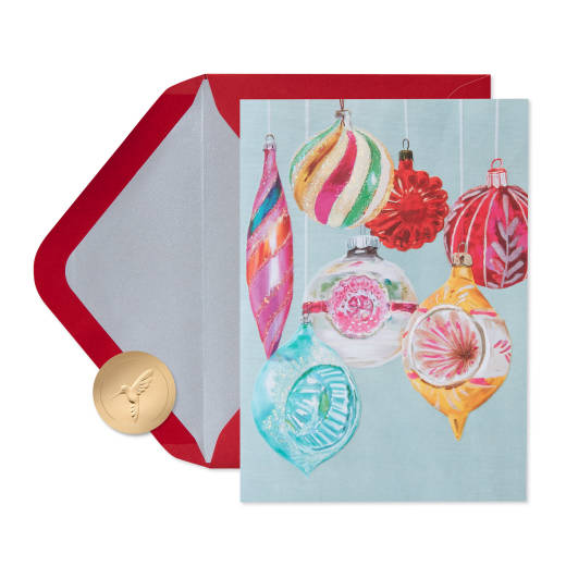 Season Shine Christmas Boxed Cards with Envelopes, 14-Count