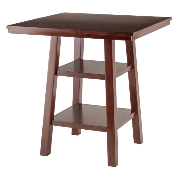 Orlando High Dining Table, Walnut