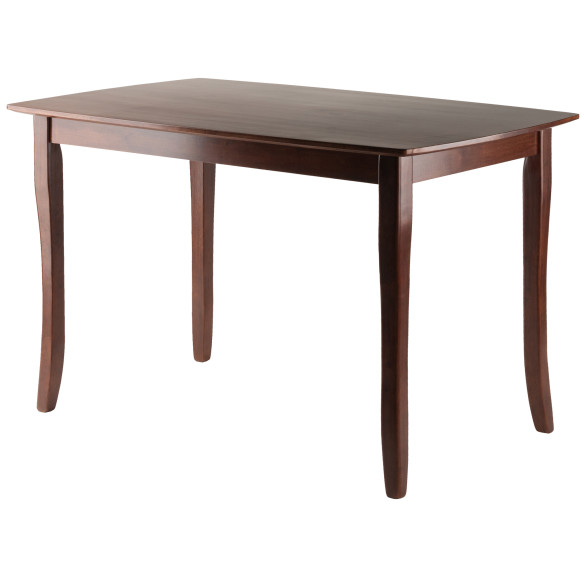 Winsome Inglewood Dining Table, 47” Wide, Walnut