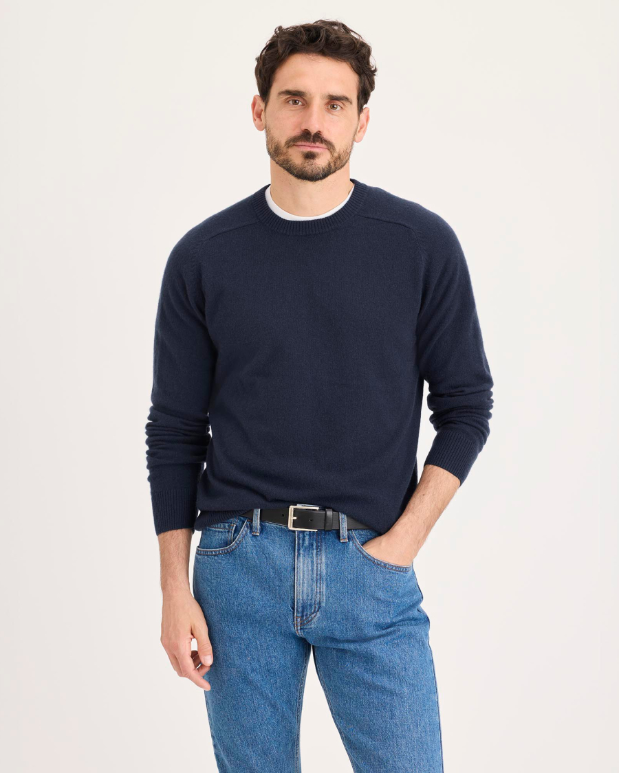 A84680006 - Crafted Cashmere Sweater, Regular Fit