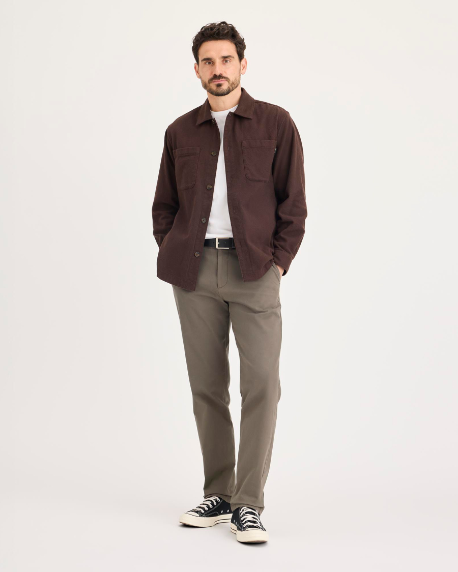 758070174 - Crafted Khaki Pants, Slim Fit