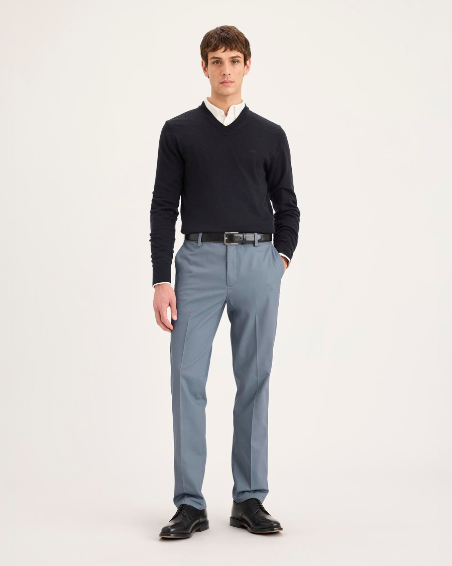 A52090021 - Signature Iron Free Khakis, Slim Fit with Stain Defender®