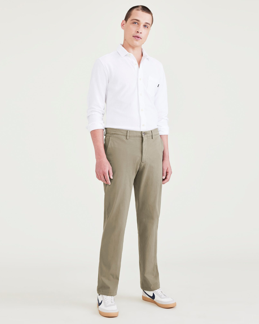 758070143 - Crafted Khaki Pants, Slim Fit