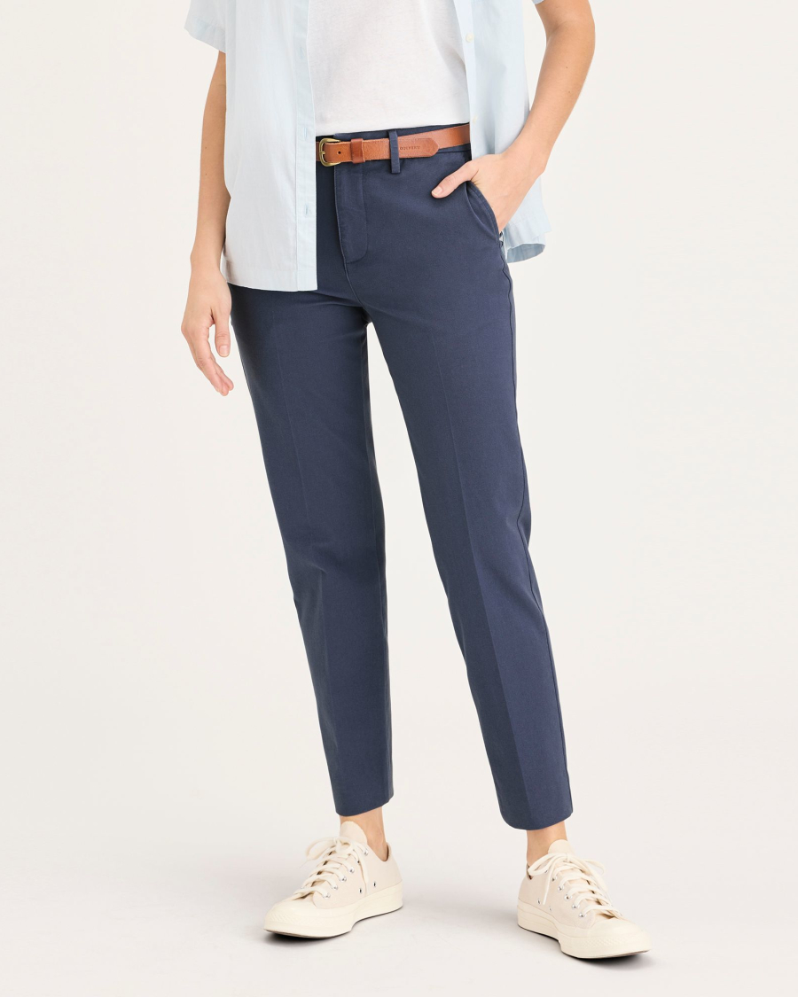 001ME0002 - Mid-Rise Collins Trouser with Sculpt, Slim Fit