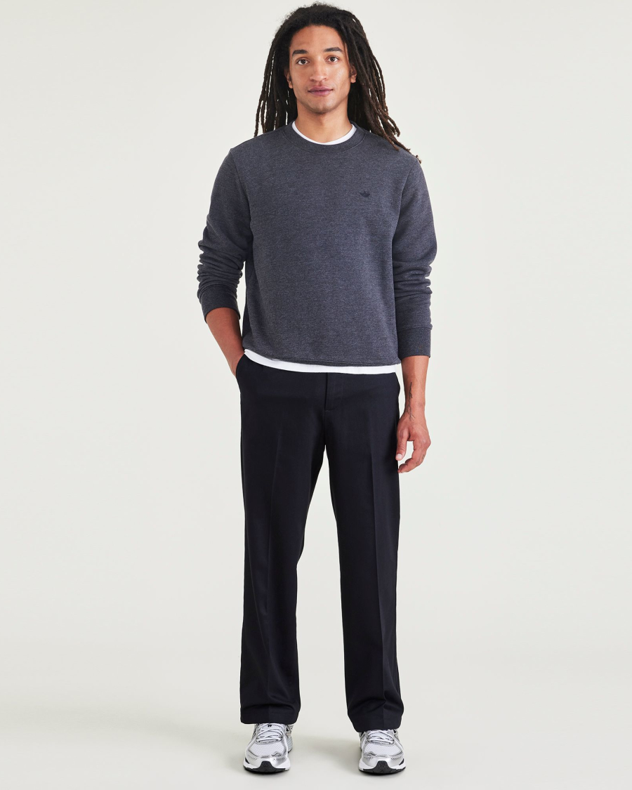 A66040000 - Signature Iron Free Khakis, Relaxed Fit with Stain Defender®