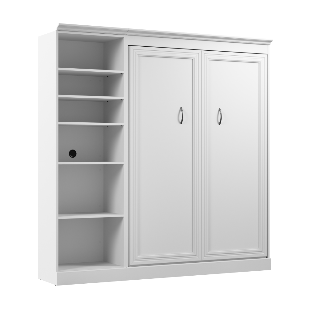 White / Full / 25-inch Shelving Unit