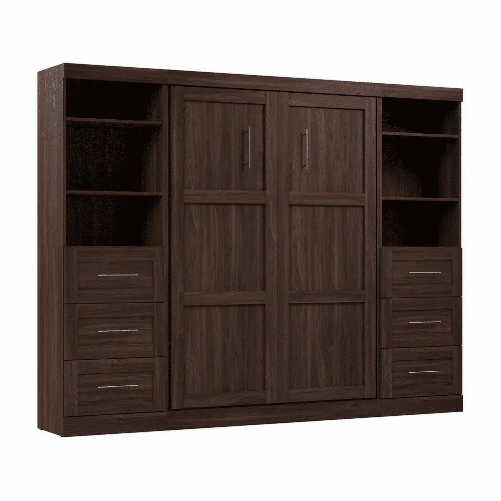 Black Walnut / Full / 25-inch Drawer Towers