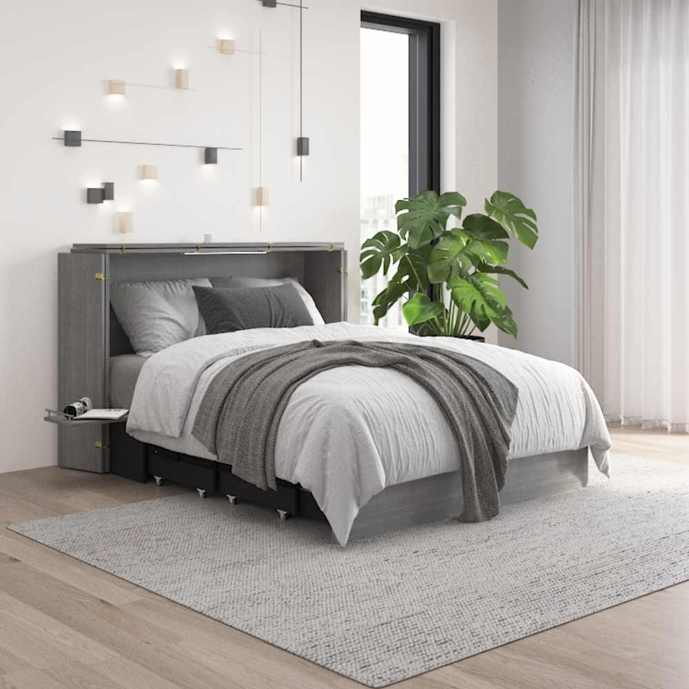Platinum Gray / Full / Without Mattress