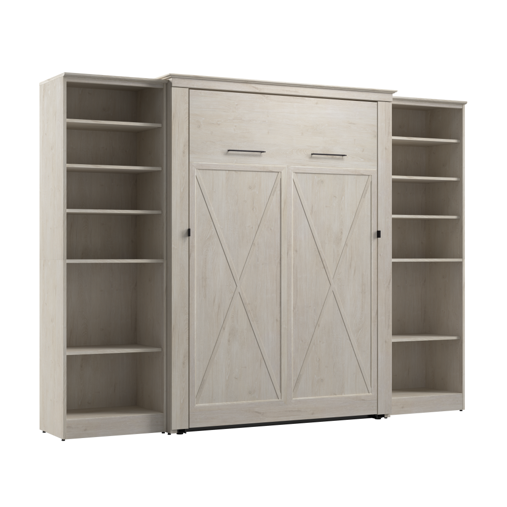 Linen White Oak / Full / Double Storage