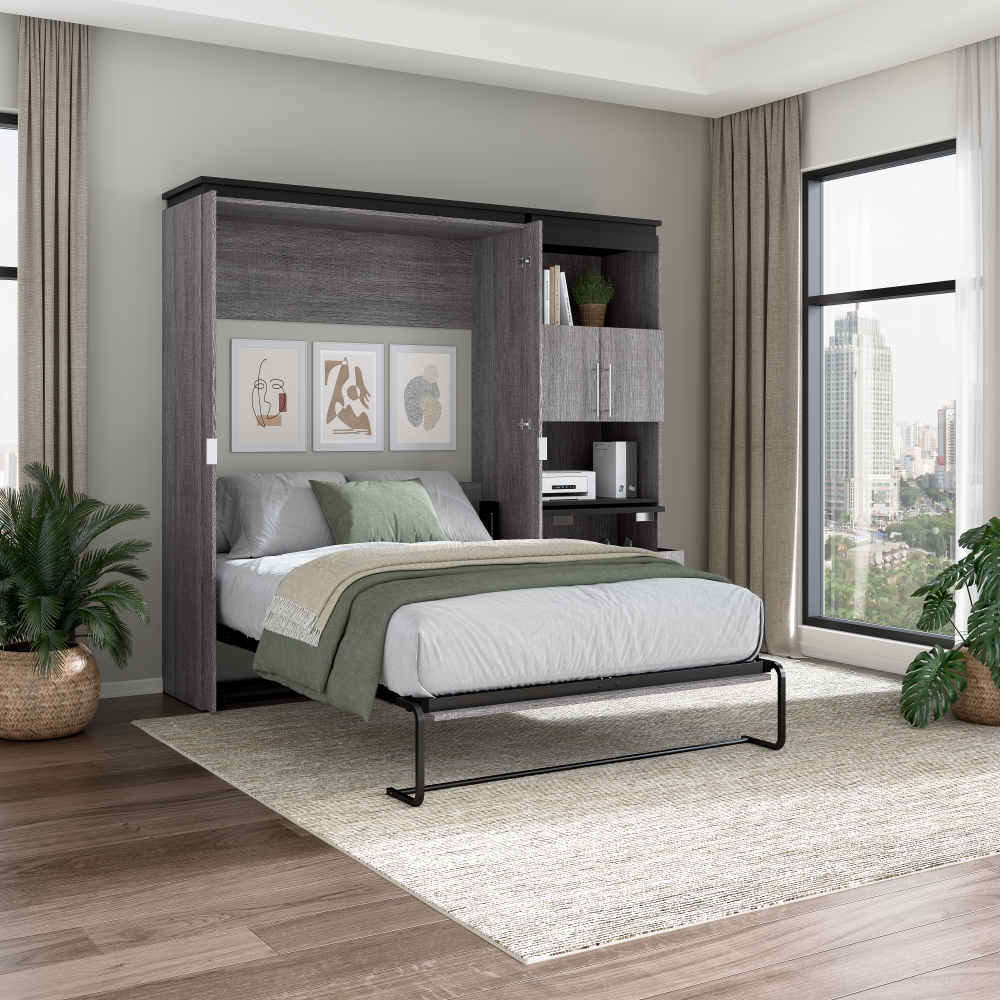 Bark Gray / Full / 30-inch Pull-Out Desk Cabinet