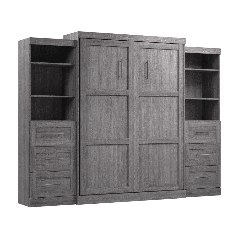 Bark Gray / Queen / 25-inch Drawer Towers