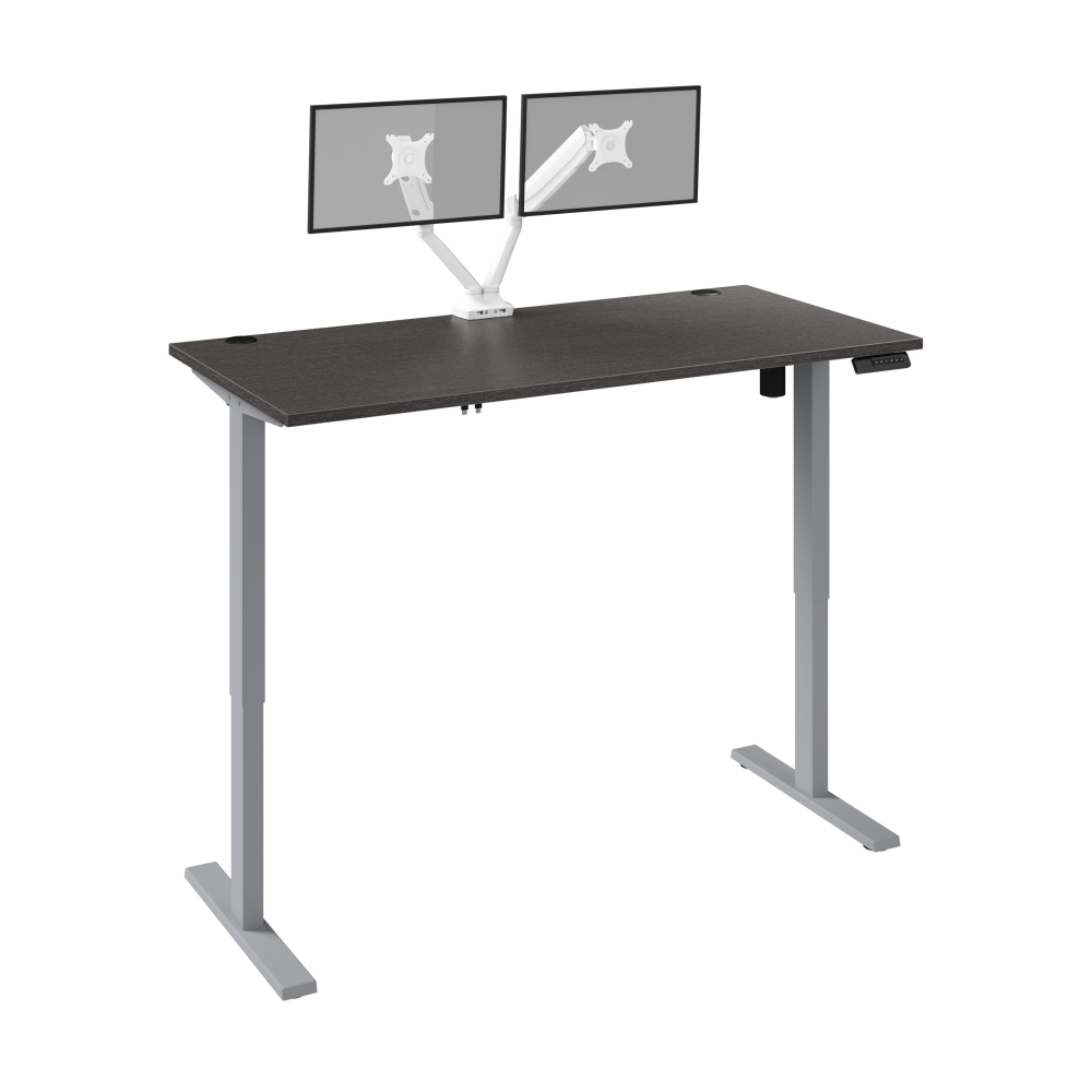 Deep Gray / 60W x 30D / With Dual Monitor Arm