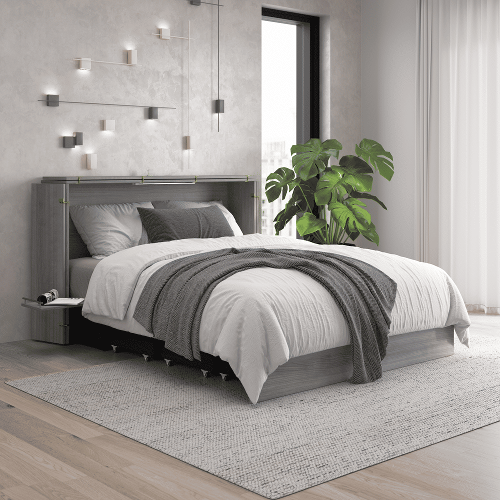 Platinum Gray / Queen / With Mattress