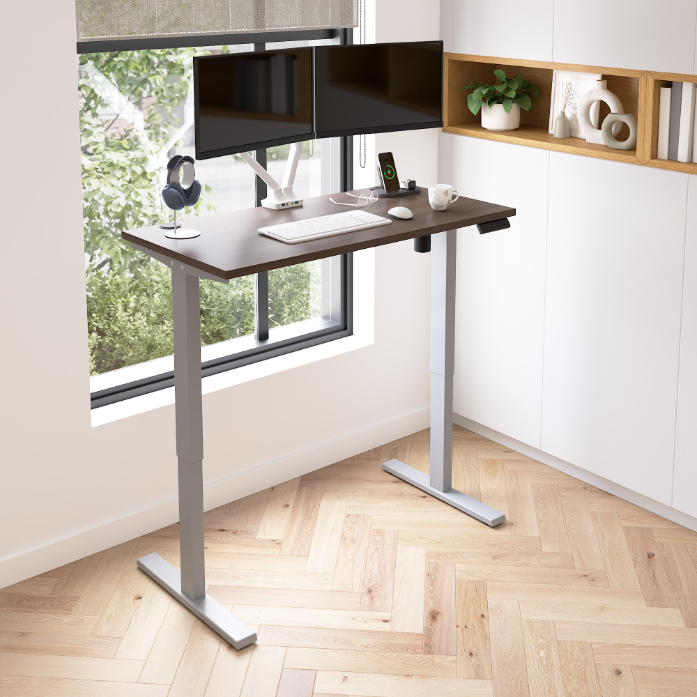 Antigua / 48W x 24D / With Dual Monitor Arm