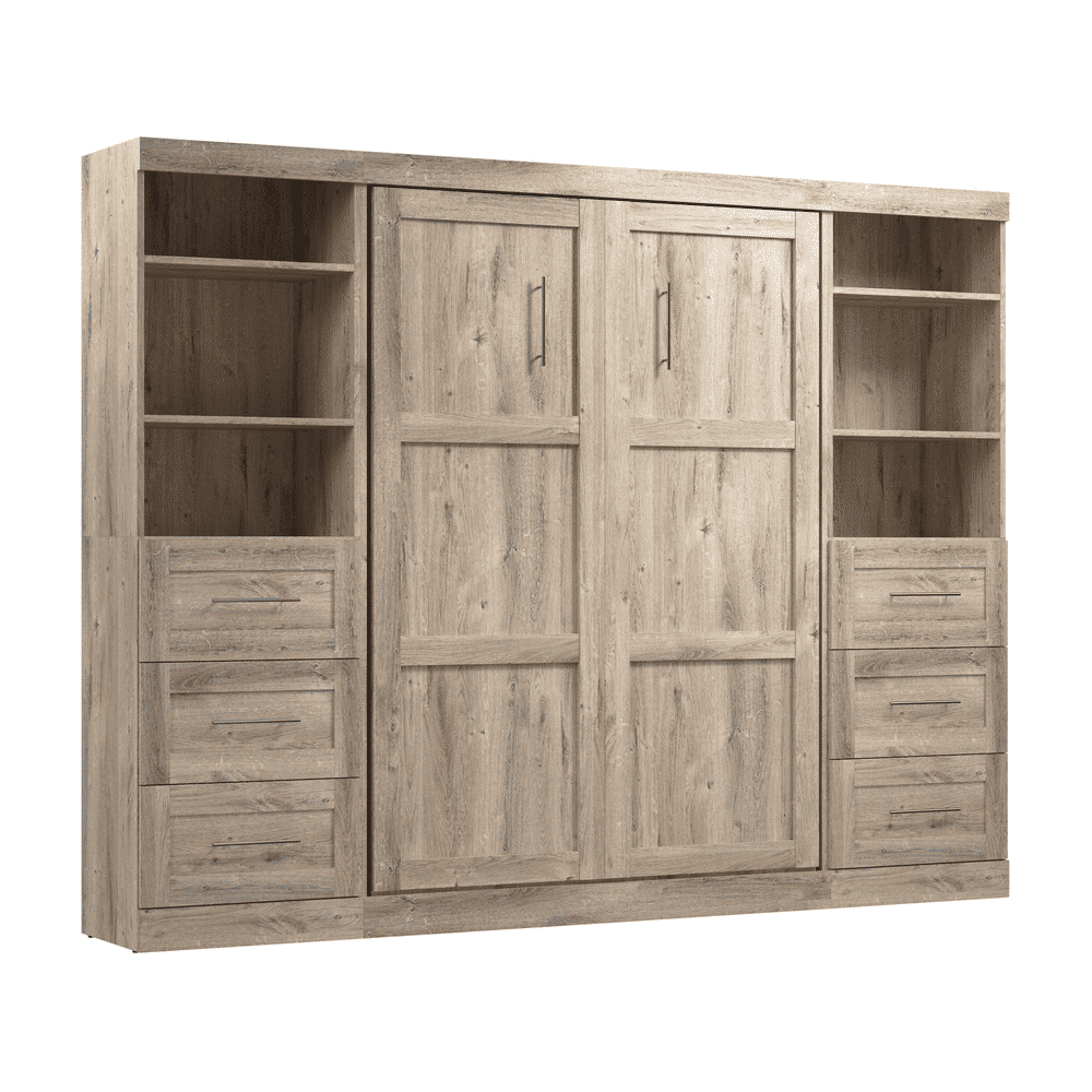 Rustic Brown / Full / 25-inch Drawer Towers