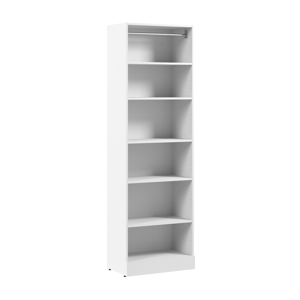 White / Shelves / No Drawers
