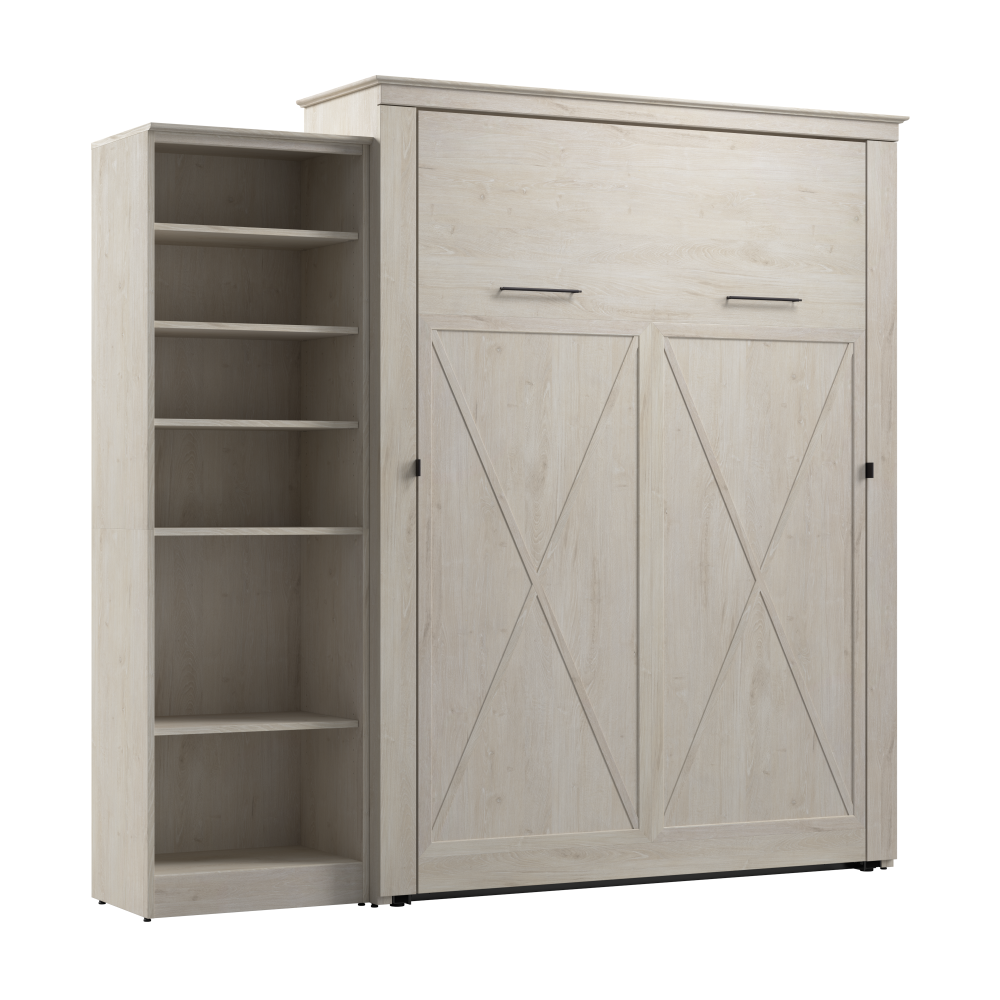Linen White Oak / Queen / Single Storage