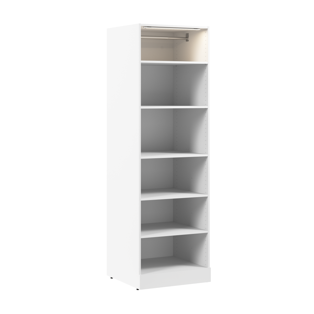 White / Shelves / No Drawers