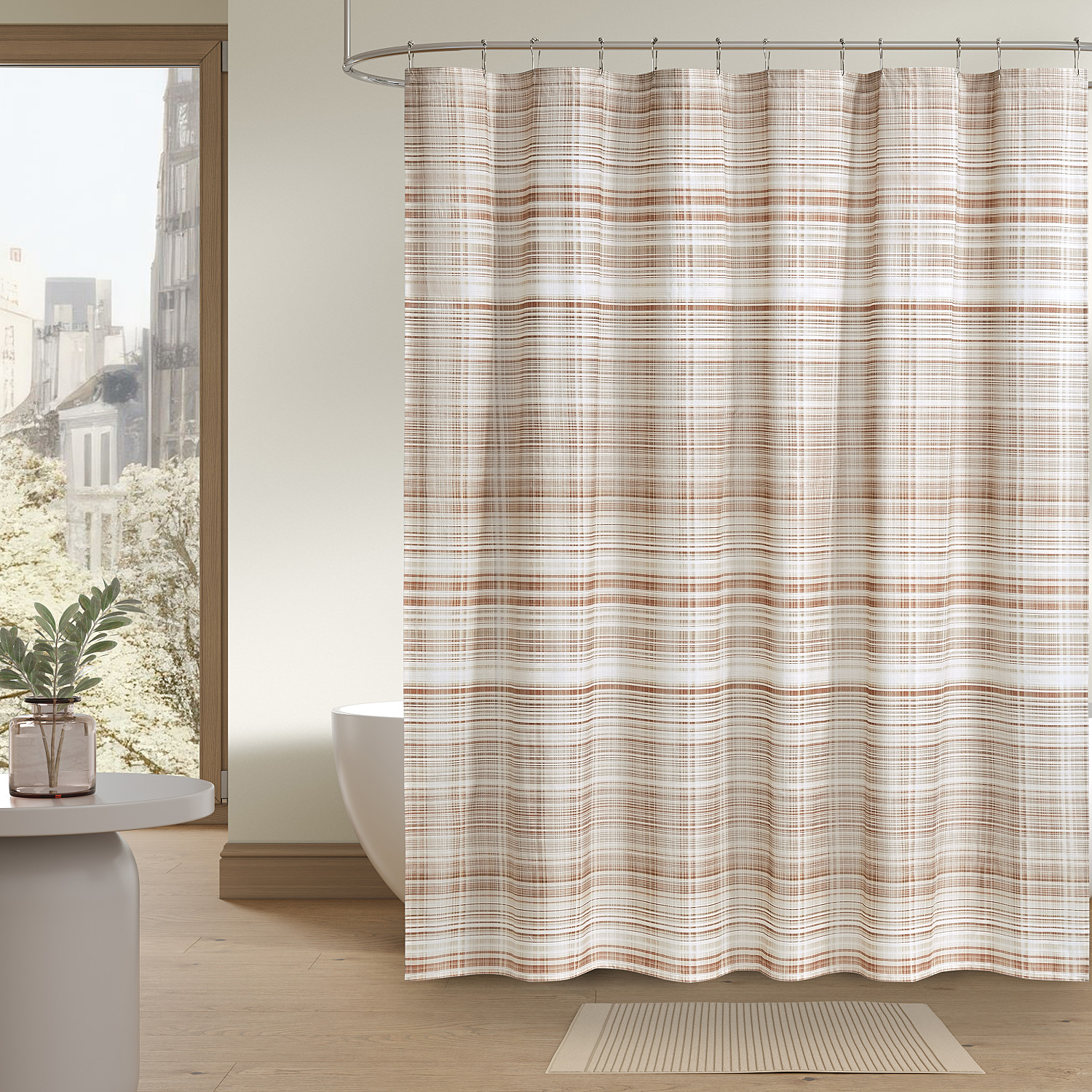 Cinnamon Shower Curtain