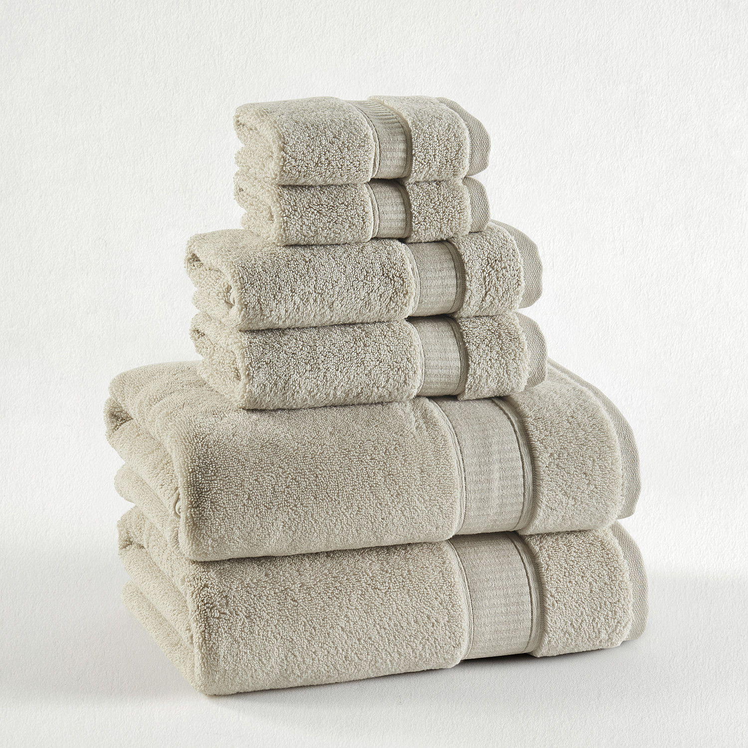 Beige 6Pc. Towel Set