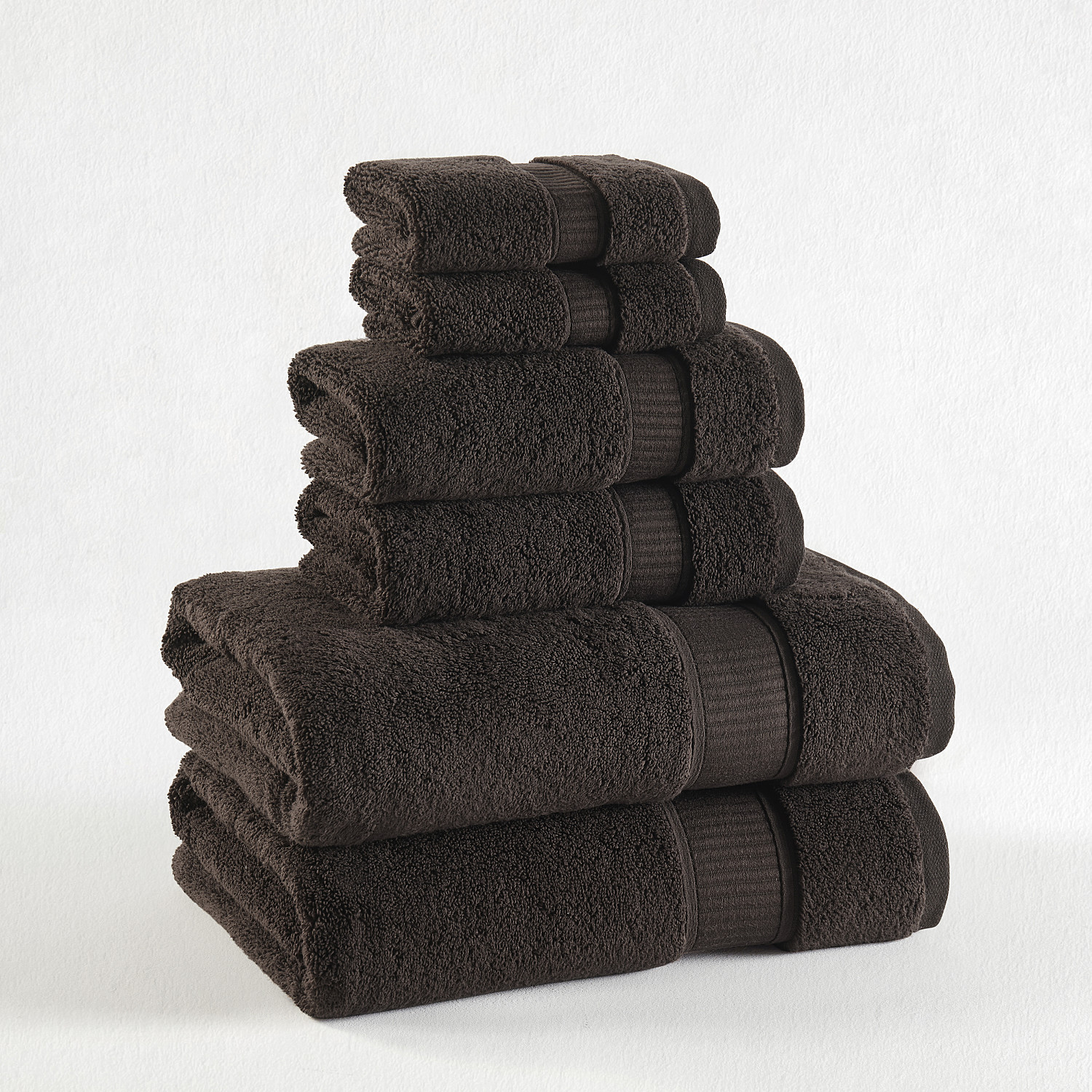 Mocha 6Pc. Towel Set