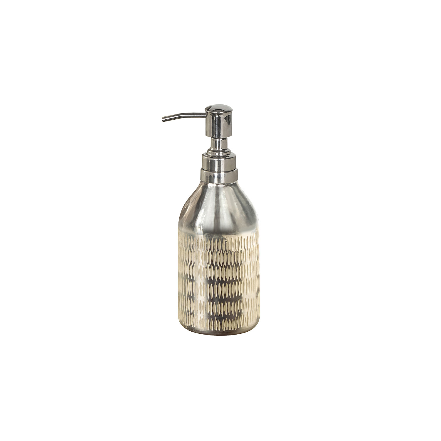 Silver Lotion Dispenser