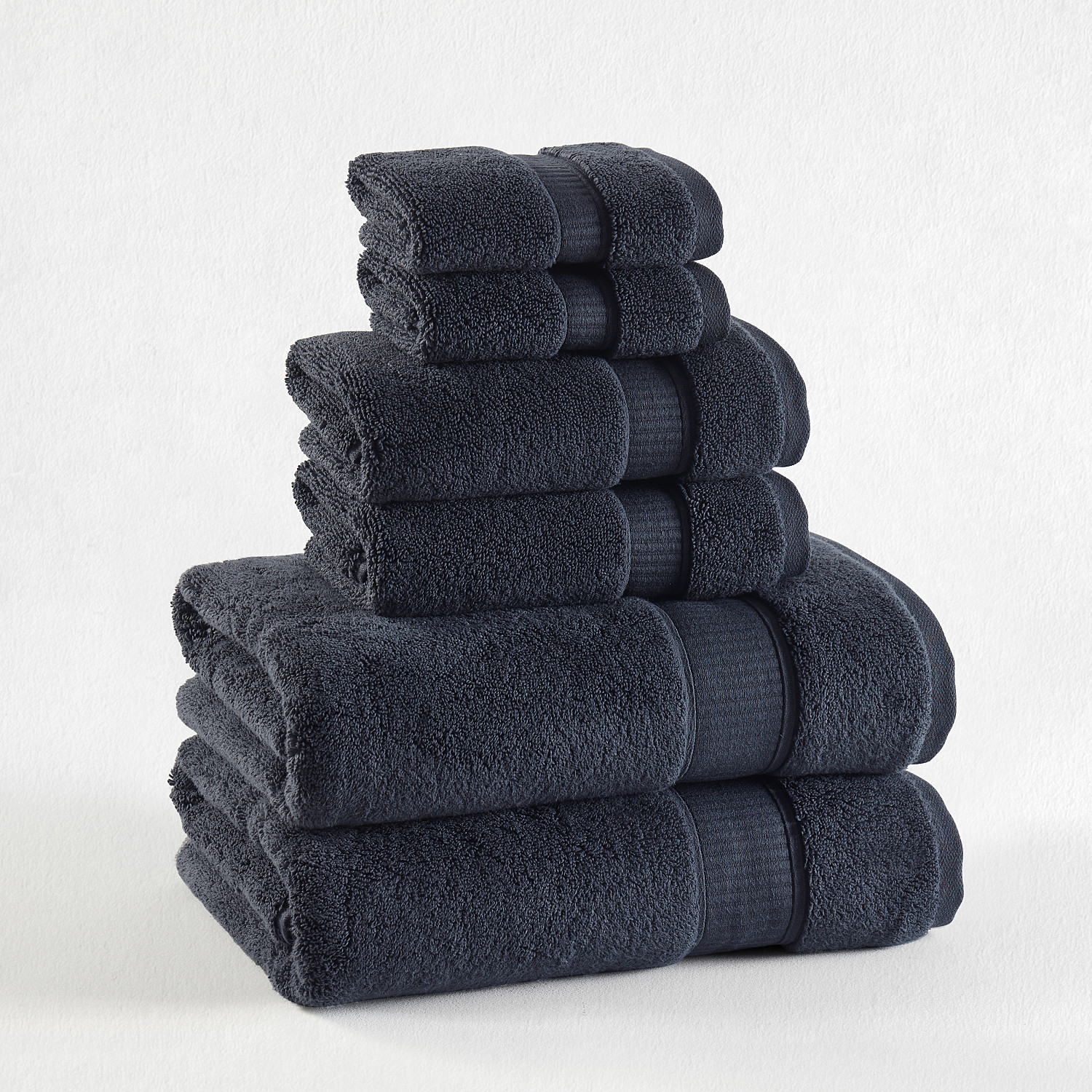 Denim 6Pc. Towel Set