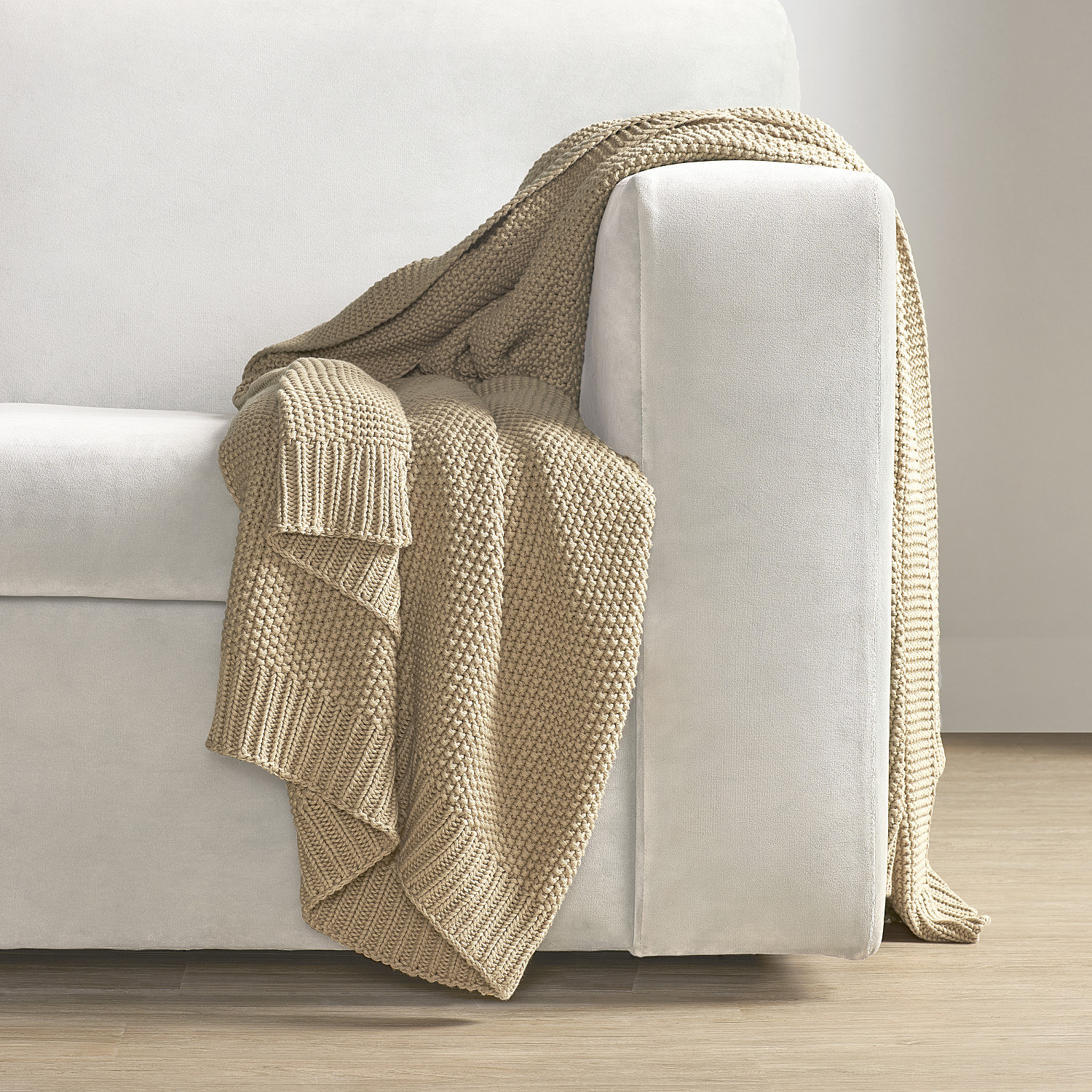 Pale Gold Throw