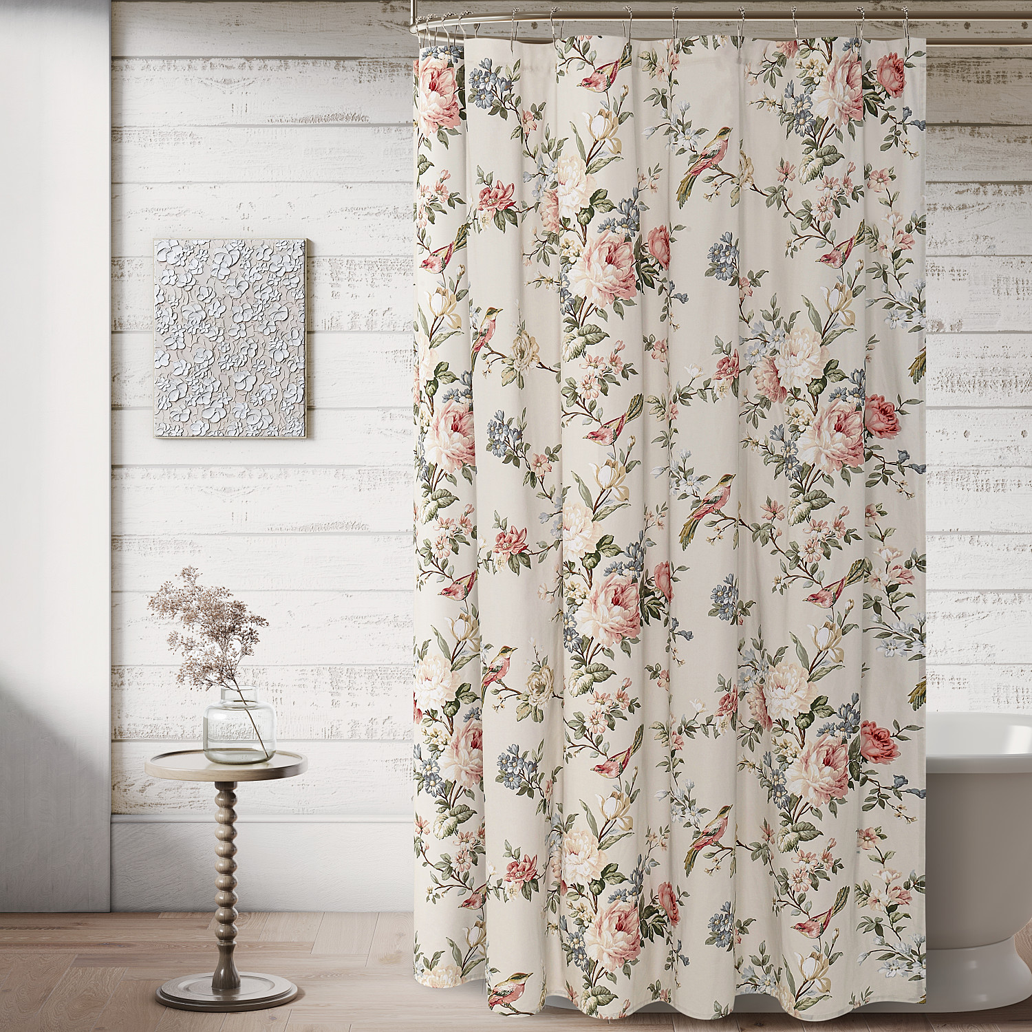 Ivory Shower Curtain