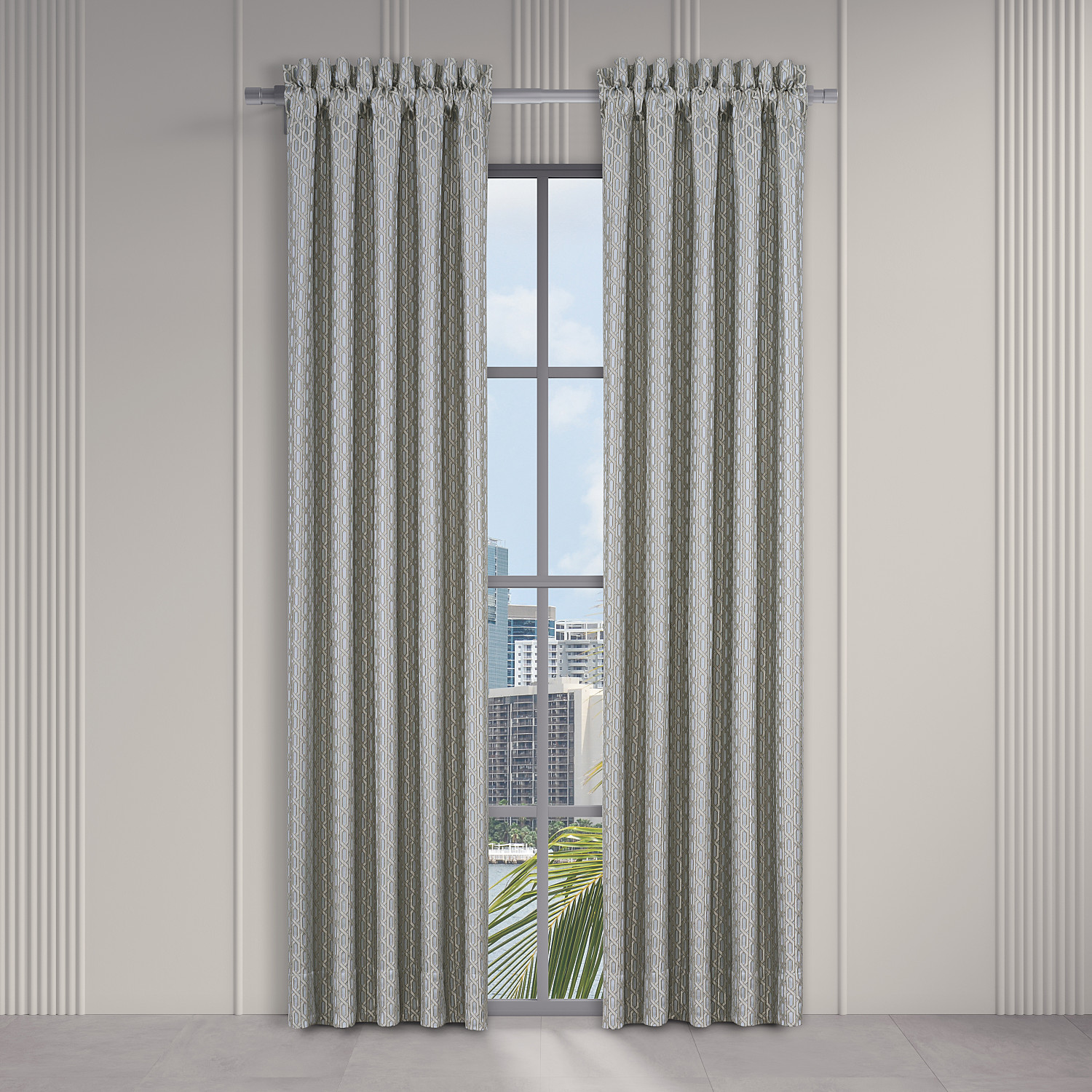 Cloud 84inch Window Panel Pair