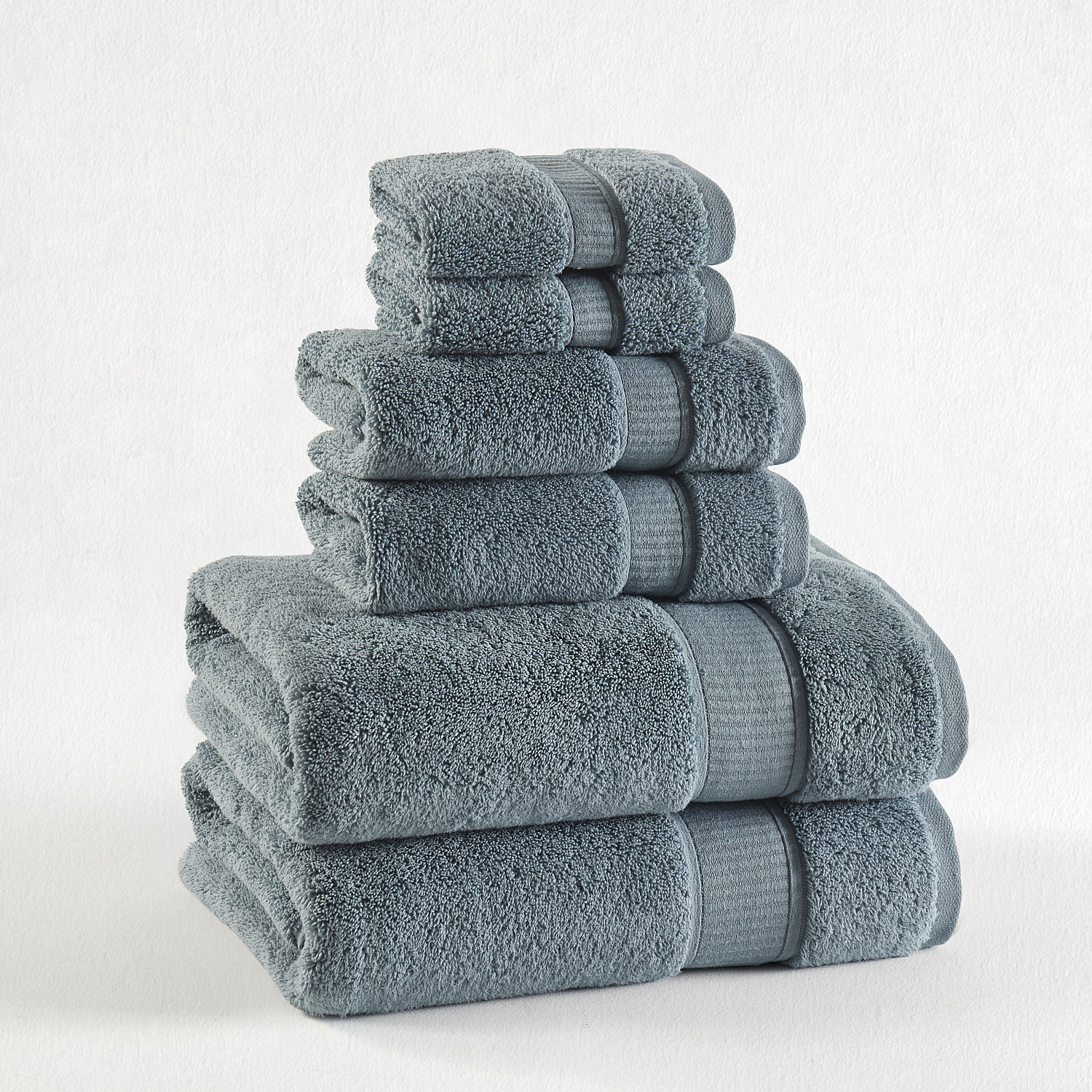French Blue 6Pc. Towel Set