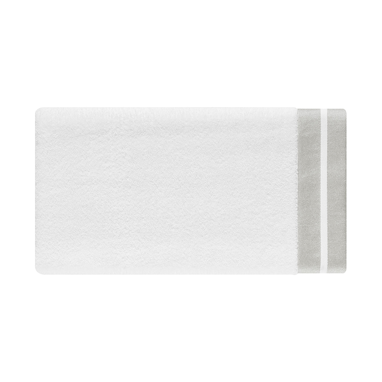 Silver Bath Towel
