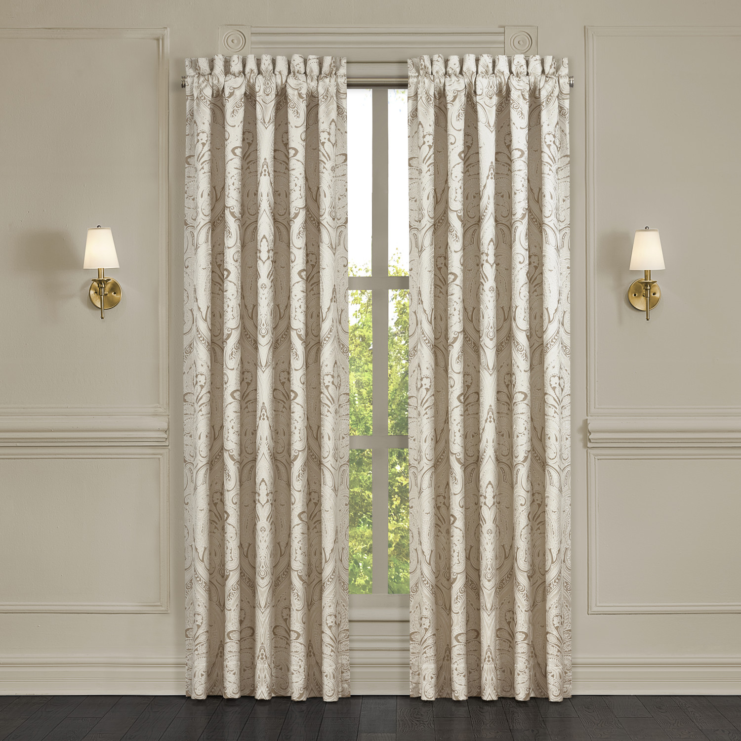 Champagne 84inch Window Panel Pair