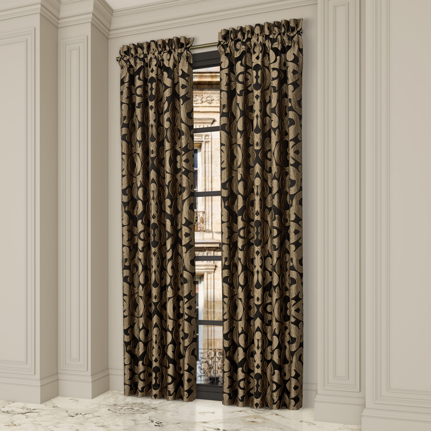 Onyx 84inch Window Panel Pair