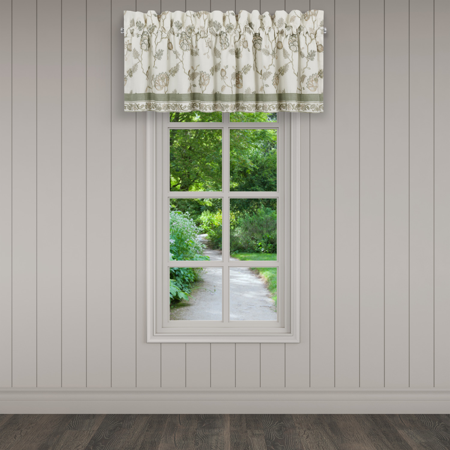 Sage Window Straight Valance