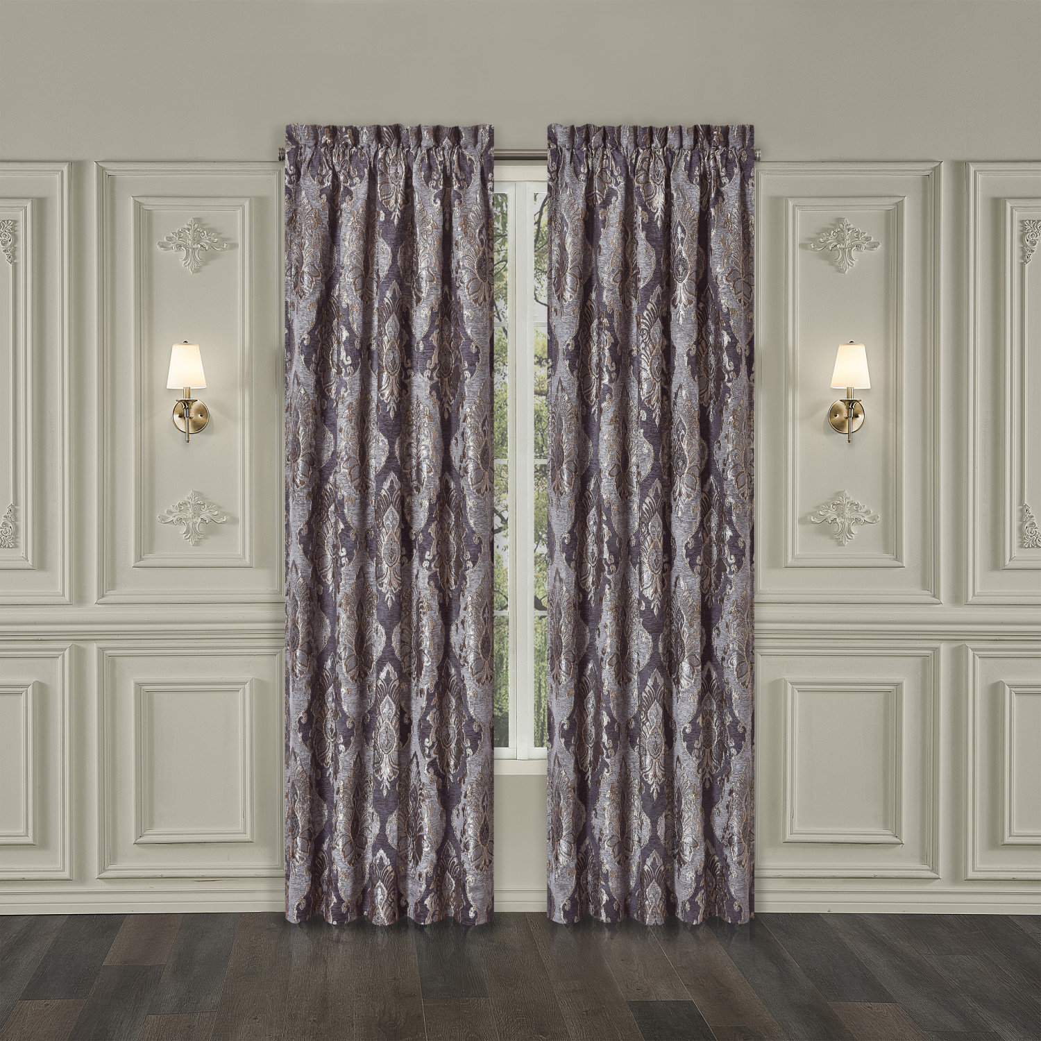 Lavender 84inch Window Panel Pair