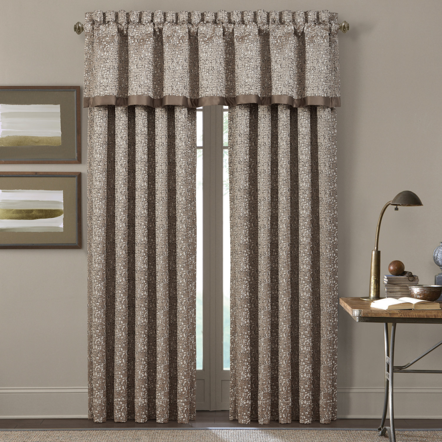Taupe California King 4Pc. Comforter Set