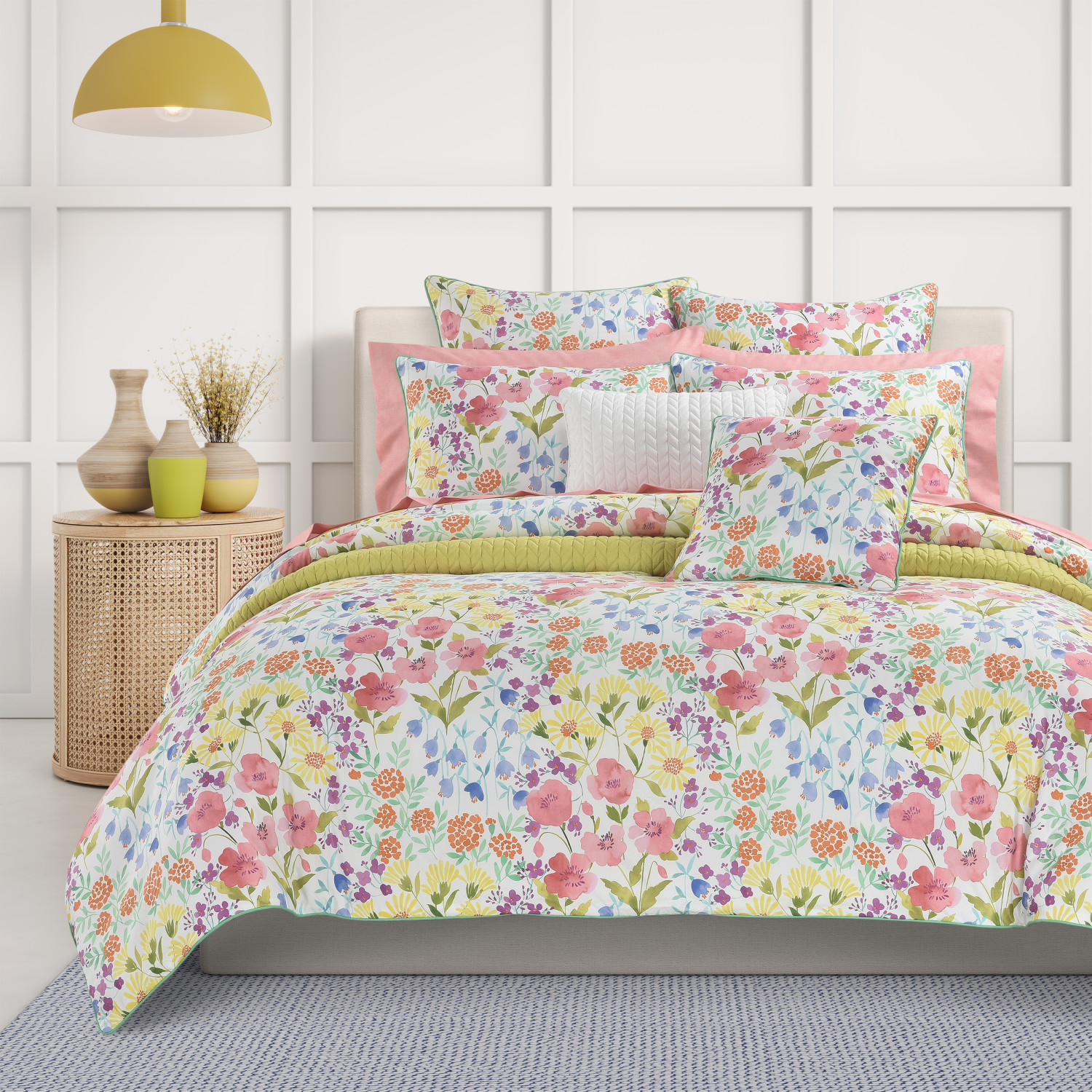 Turquoise King/Cal King 3Pc. Comforter Set