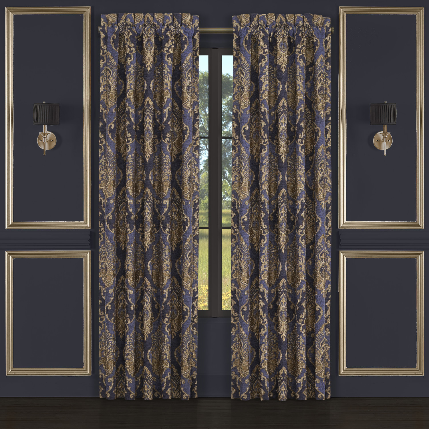 Indigo 84inch Window Panel Pair