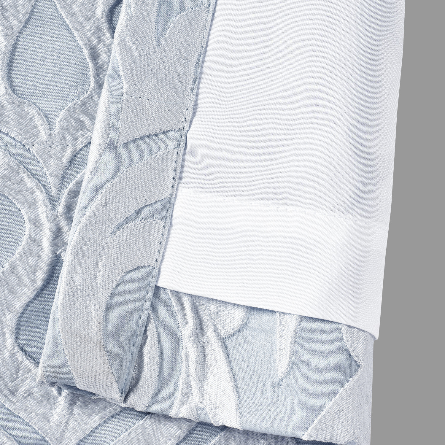 Powder Blue 84inch Window Panel Pair