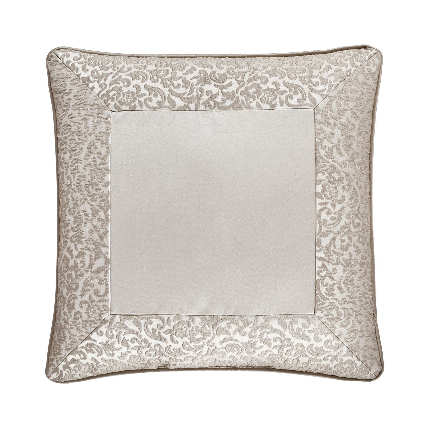 Gold 18inch Square Decorative Throw Pillow