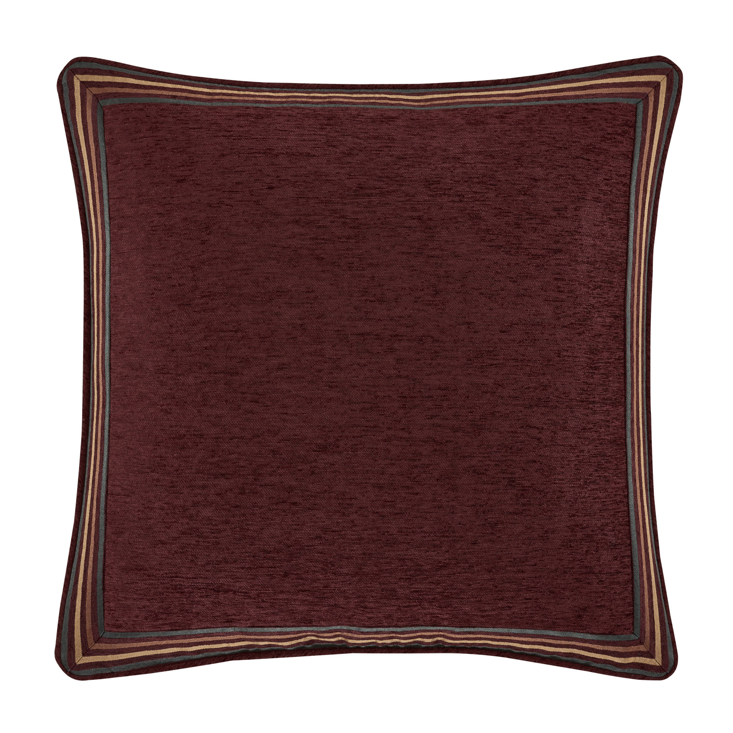 Red Euro Sham