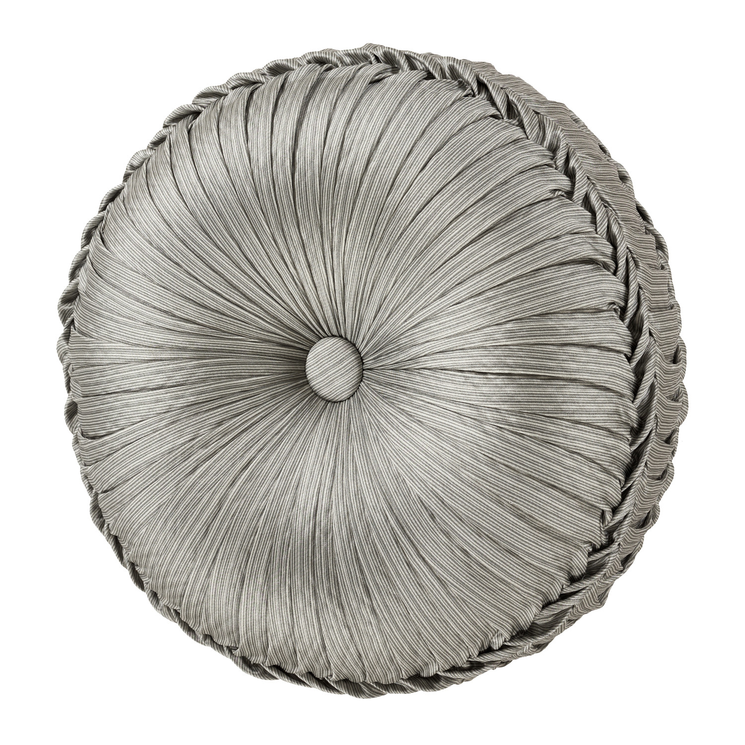 Sage Tufted Round Decorative Throw Pillow