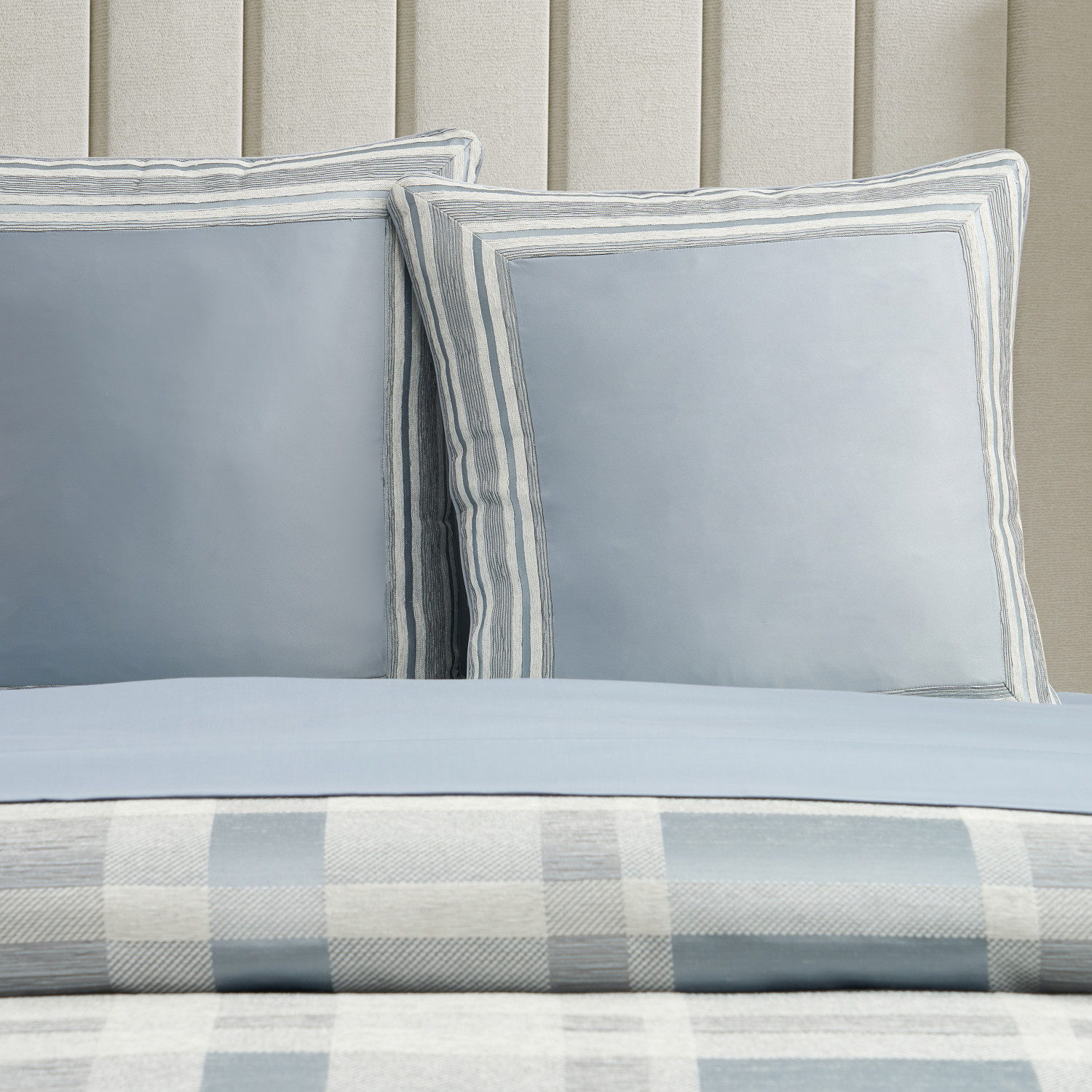 Blue Euro Sham