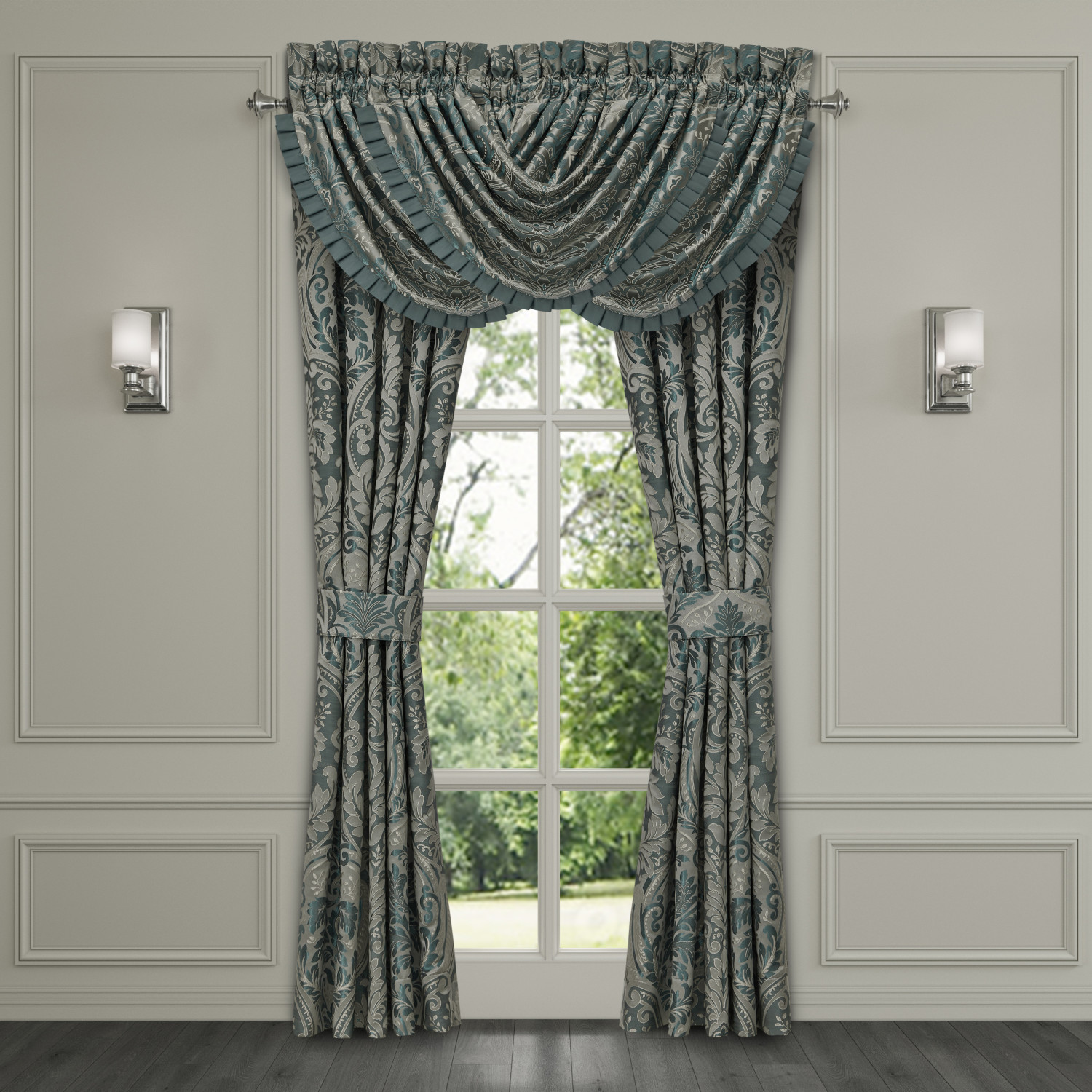 Teal Queen 4Pc. Comforter Set