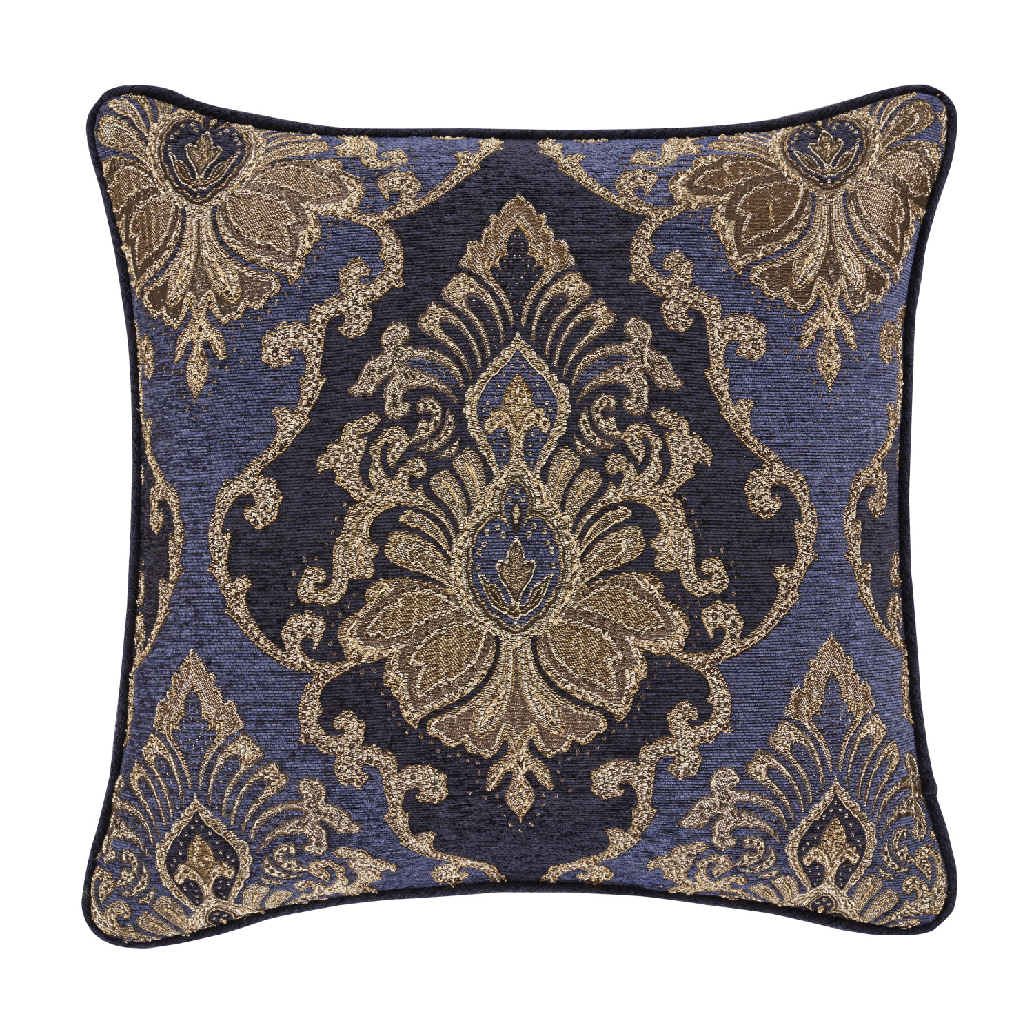Indigo 20inch Square Decorative Throw Pillow