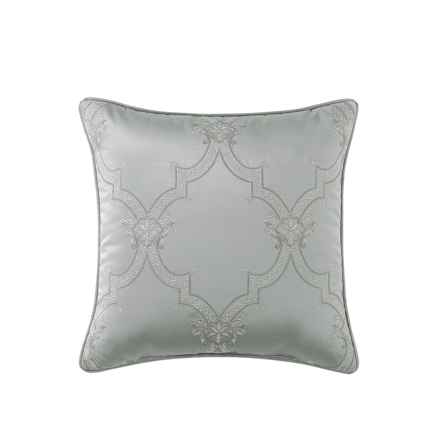 Spa 20inch Square Embellished Decorative Throw Pillow