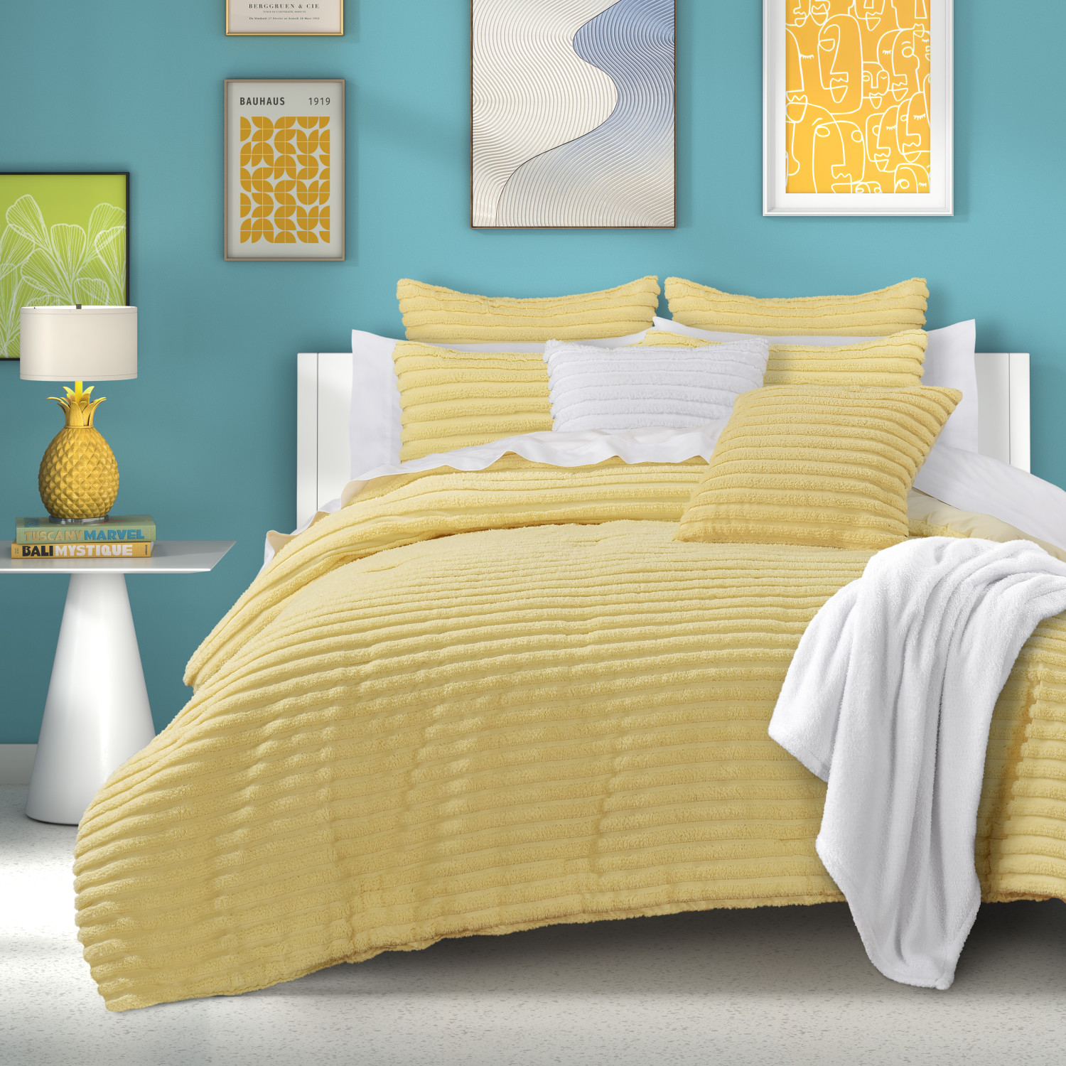 Yellow Twin/Twin Xl 2Pc. Comforter Set