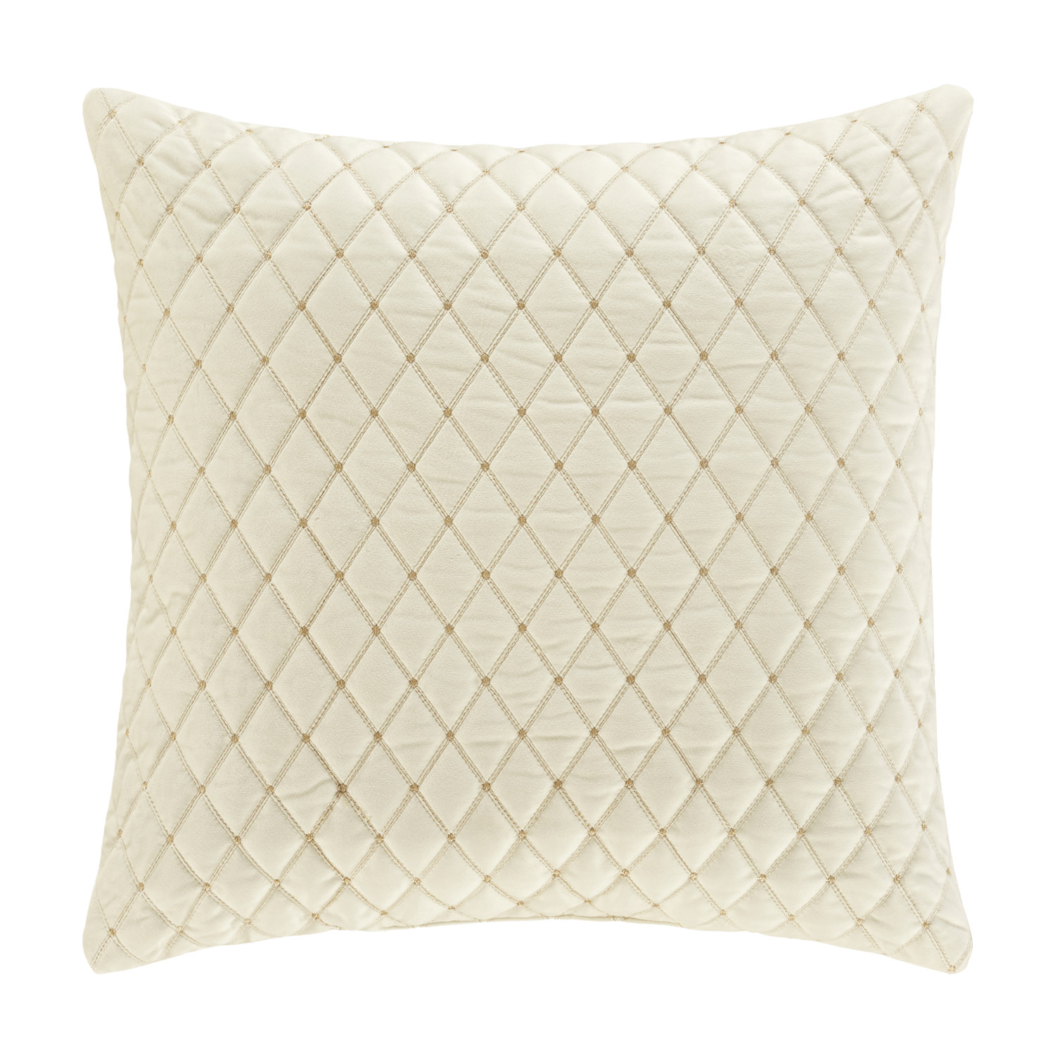 Winter White 20inch Square Decorative Throw Pillow